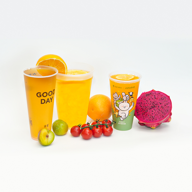 Engangsplastic shaker kopp